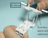 P02 Screwless Cable-Clamp 