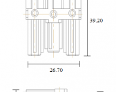 PS2-Z  -  接插式連接器	裝置連接器					