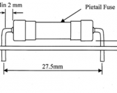 Mini Glass-Fuse 5x20mm(Time-Delay)