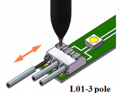 LED燈帶專用面貼式端子台 L01系列 - 專用接線 / 放線工具	