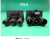 PS2A-3  -  接插式連接器	(3孔公插+母插)IP30 級					
