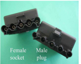 PS2A-5L -  5P Standard Pluggable Connector IP30