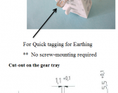 P02-JGT   Connector with Quick-Earth Tag 