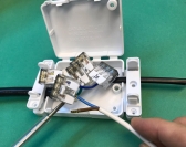 JS528 Junction Box With 5-pole (Terminal Block or Pushwire Connector)