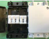 JS528 Junction Box With 5-pole (Terminal Block or Pushwire Connector)