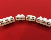 P02-M  SUPER-MINI(only 10mm thick)  Luminaire Pushwire Connector  2 SIDES with 